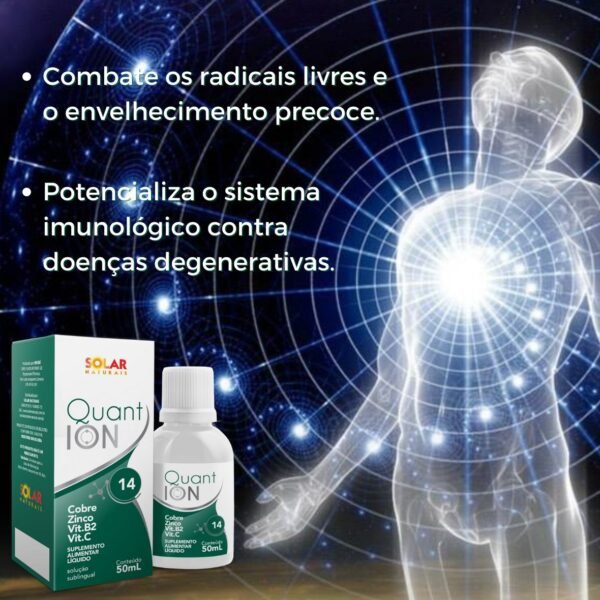 QUANTION 14 - Cobre + Zinco + Vitamina B2 + Vitamina C