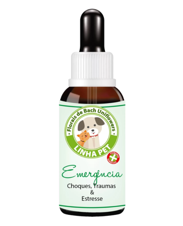 Floral de Bach Pet Uniflowers – Emergência Gotas